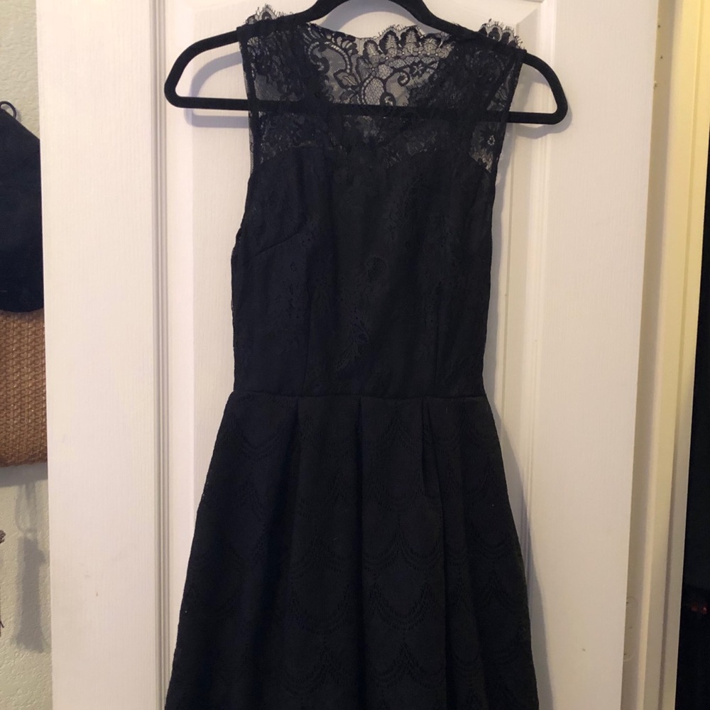 Black Lace Dress